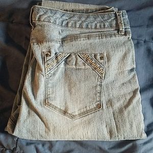 Gloria Vanderbilt crop jeans
